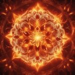 Der dritte Mond Zyklus der Zärtlichen Flamme Diese Visualisierung zeigt den dritten Mond Zyklus der Zärtlichen Flamme innerhalb der Elementaren Rsonanz Kalibrierung (ERK)