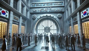 Kein silber und gold mehr von den Banken